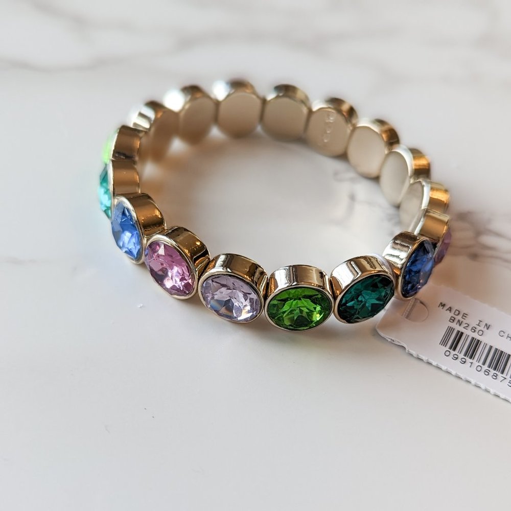 J.Crew Factory Crystal Gem Bracelet - Picture 5 of 5